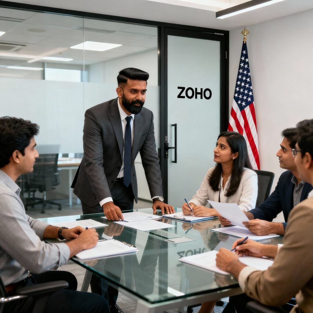 Zoho business model