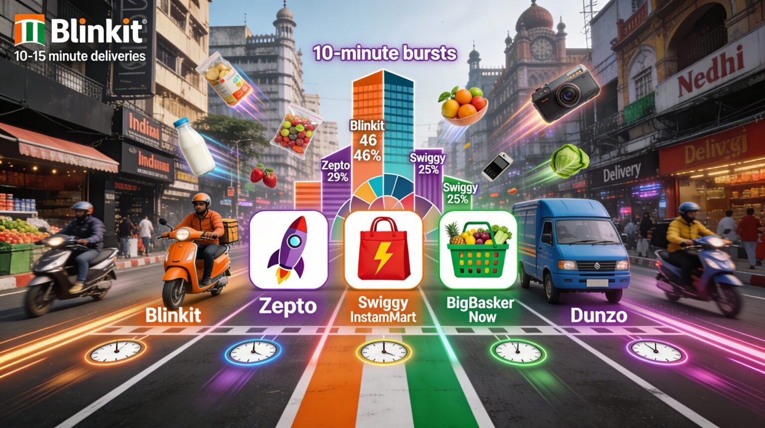 rise of 10 minute delivery quick commerce