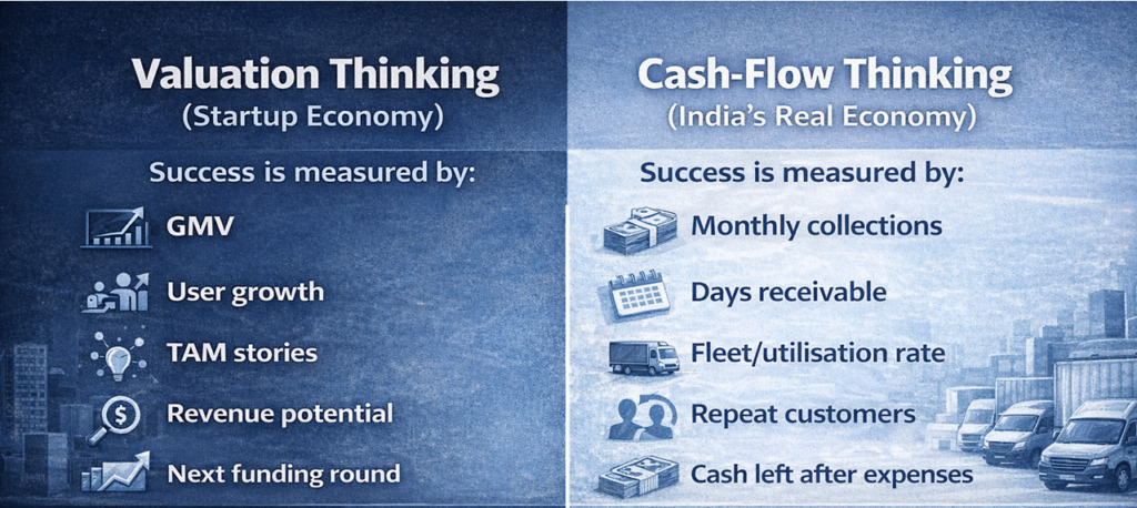 valuation vs cash-flow